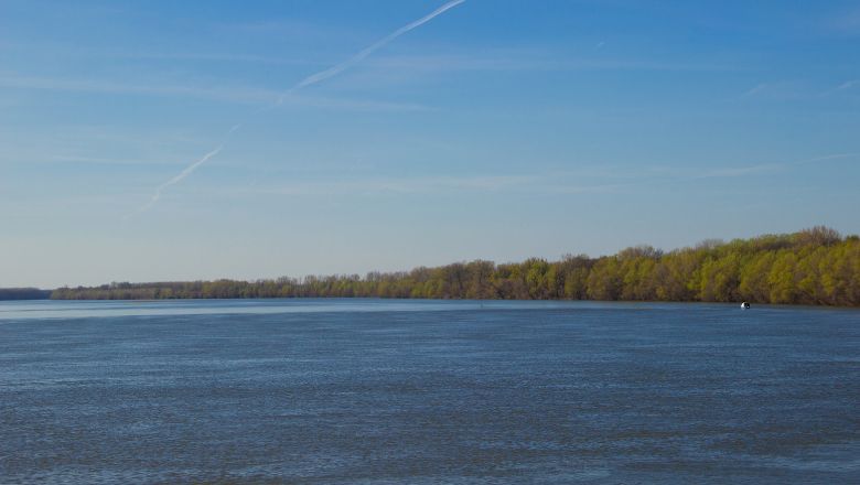 danube river on a sunny day
